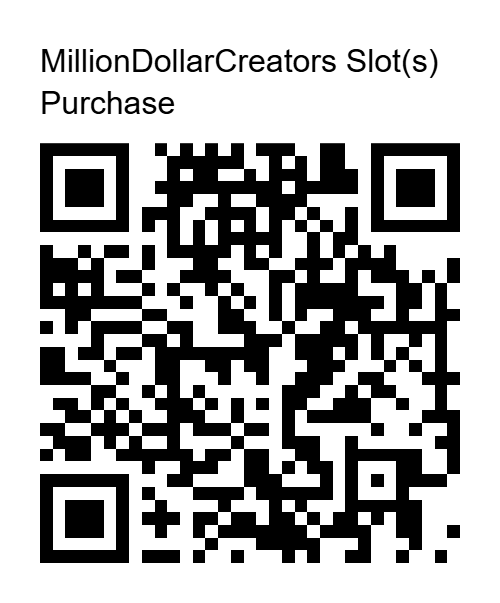 PayPal payment QR code for Million Dollar Creators